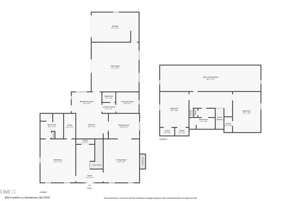 an aerial view of house with green field and trees