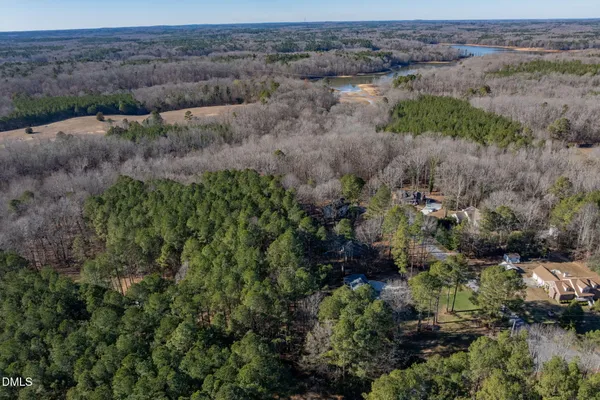 a view of outdoor space with deck and furniture