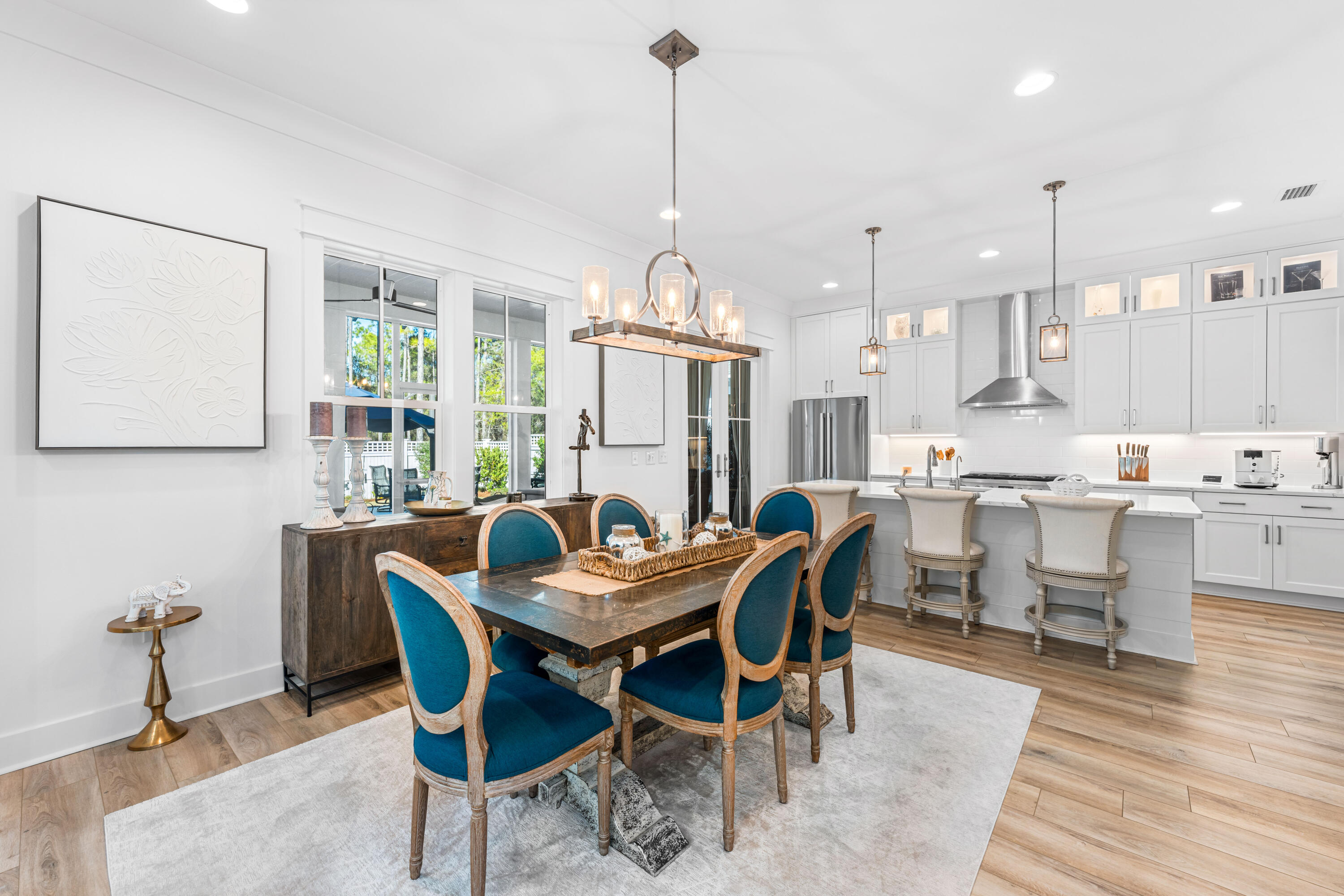 41 East Firethorn Cir Inlet Beach Inlet Beach, FL 32461 - Photo 32 of 66 a view of a dining room with furniture