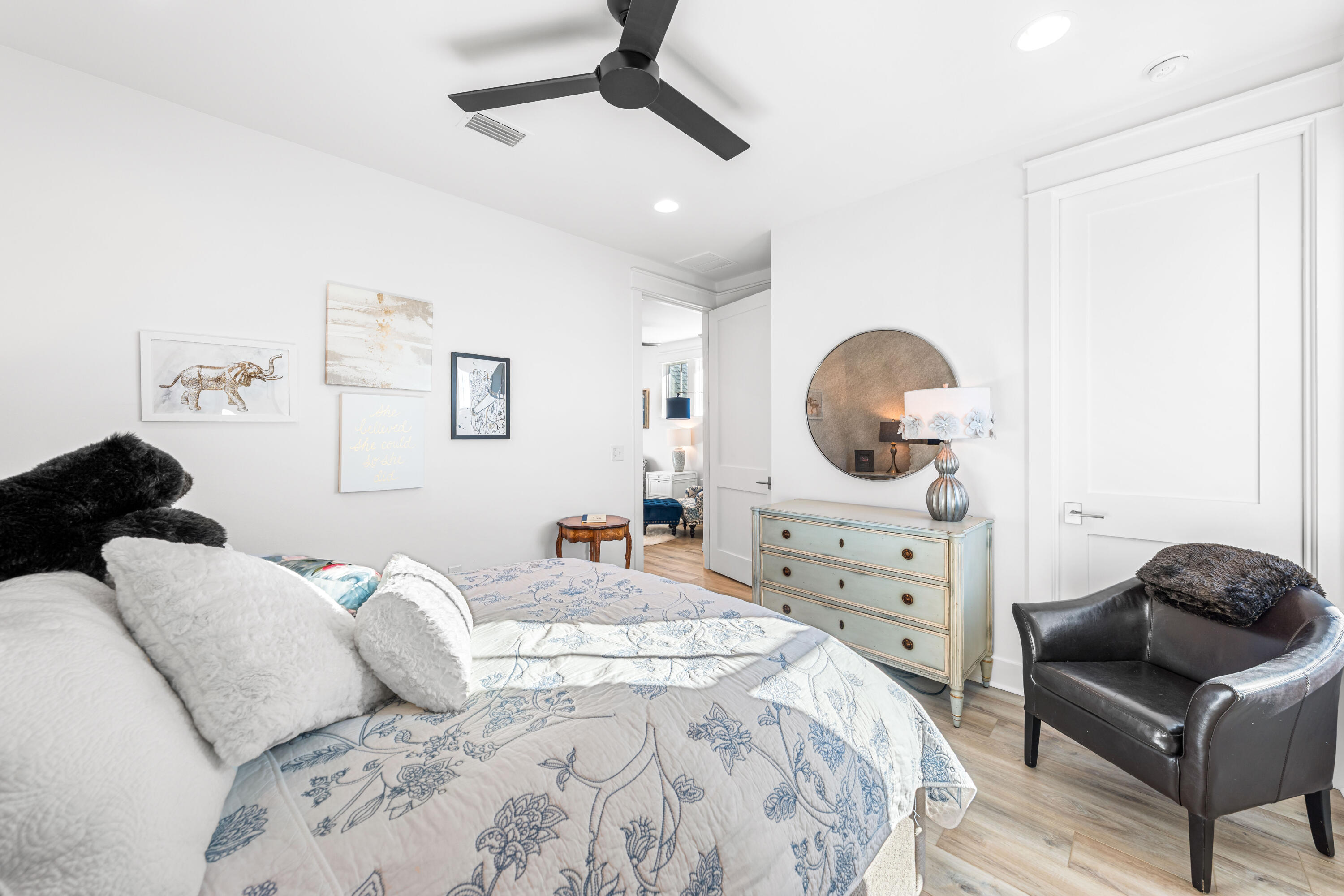 41 East Firethorn Cir Inlet Beach Inlet Beach, FL 32461 - Photo 54 of 66 a bedroom with a bed and a dresser