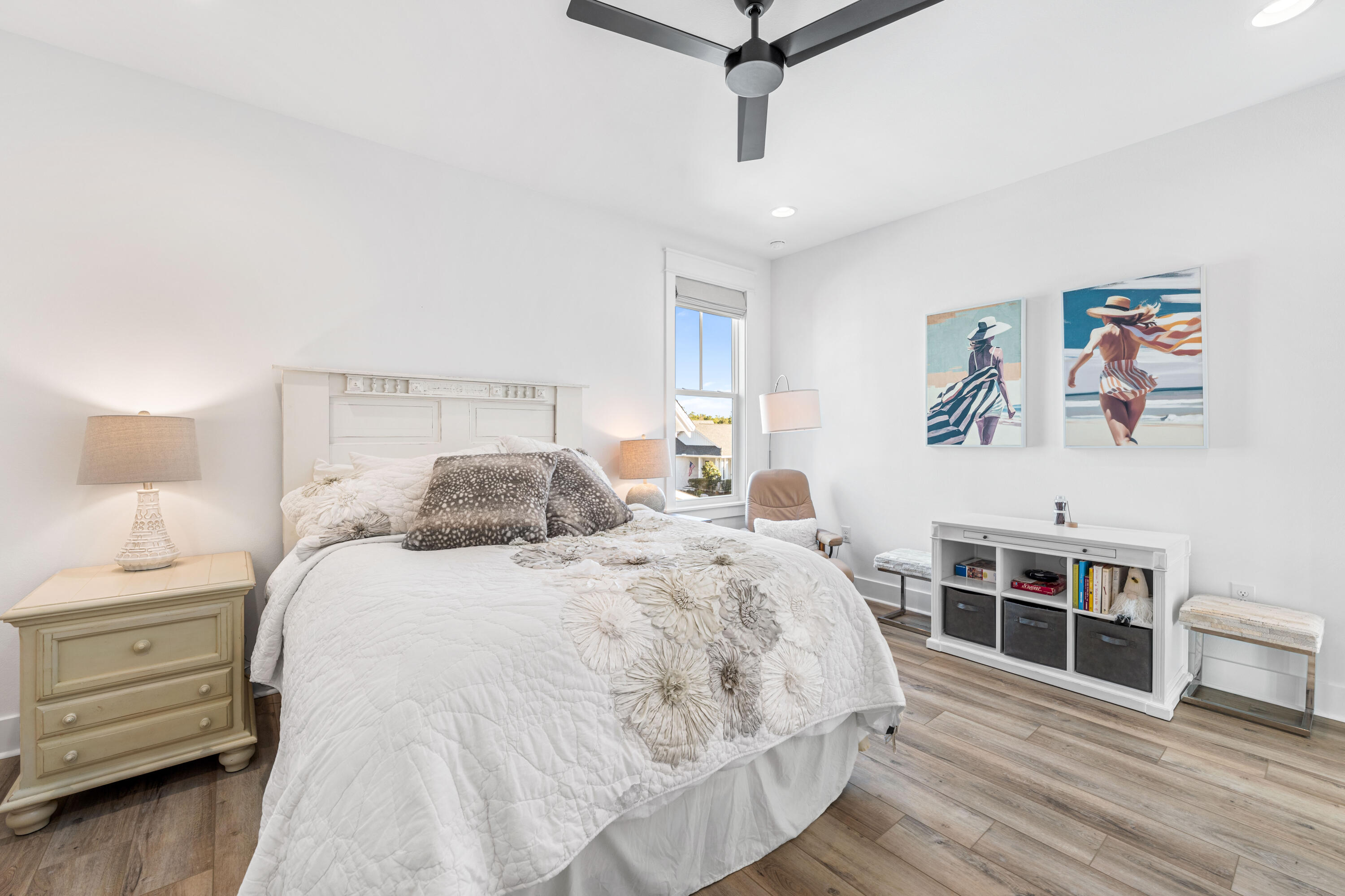 41 East Firethorn Cir Inlet Beach Inlet Beach, FL 32461 - Photo 59 of 66 a spacious bedroom with a bed and a cabinets