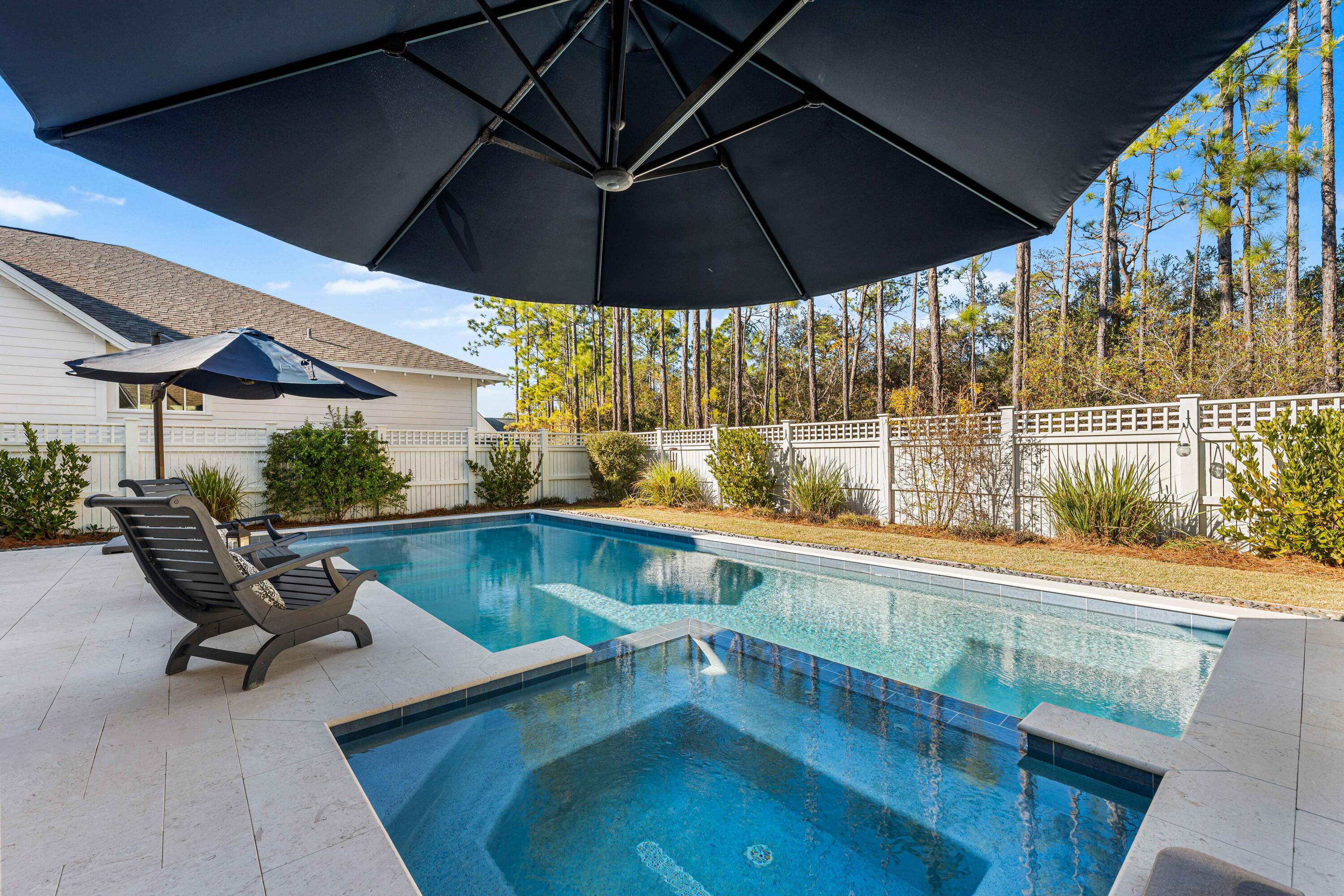 41 East Firethorn Cir Inlet Beach Inlet Beach, FL 32461 - Photo 7 of 66 a view of a swimming pool with a patio