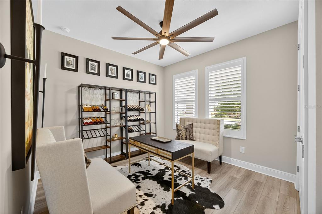 17744 Savory Mist Circle Lakewood Ranch, FL 34211 - Photo 27 of 55 a reading room with furniture and a window