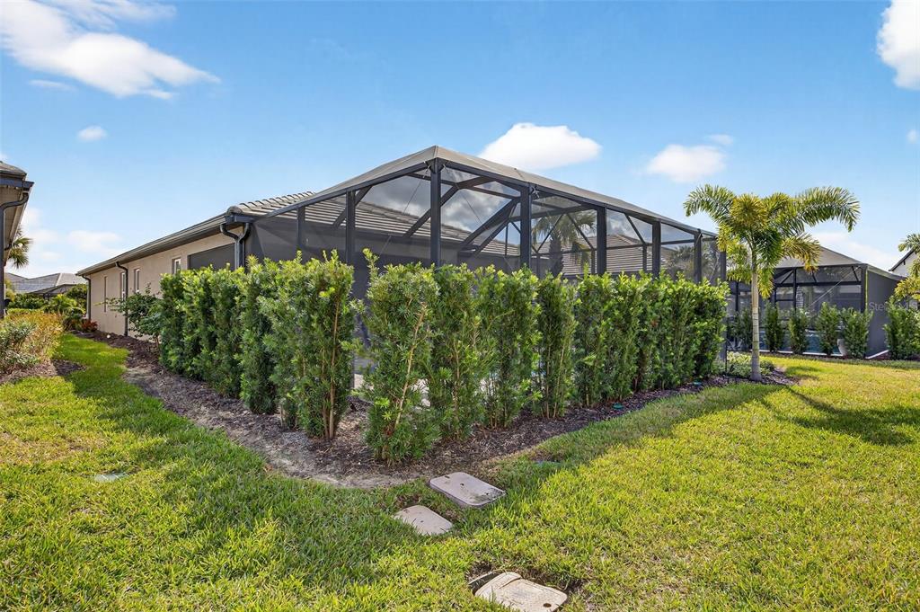 17744 Savory Mist Circle Lakewood Ranch, FL 34211 - Photo 46 of 55 a view of a back yard of the house