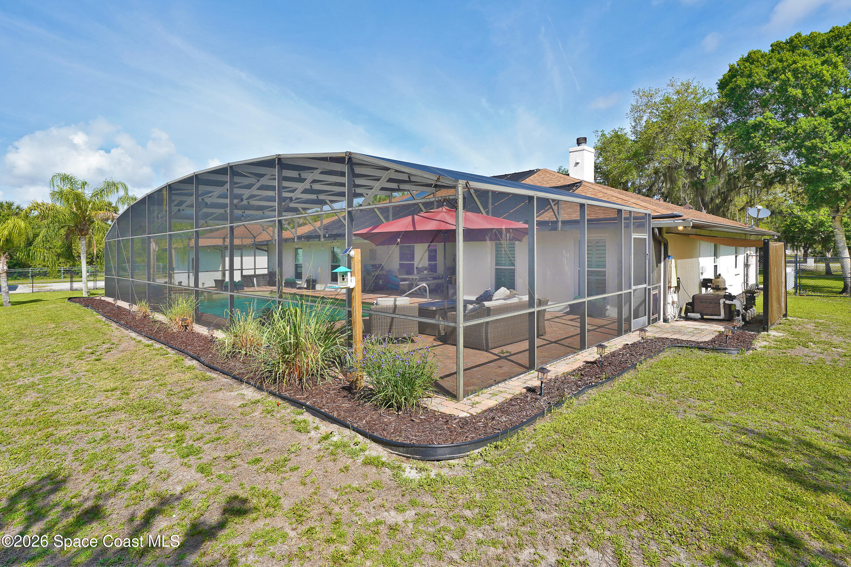 475 East Hall Road Merritt Island, FL 32953 - Photo 33 of 48 Backyard