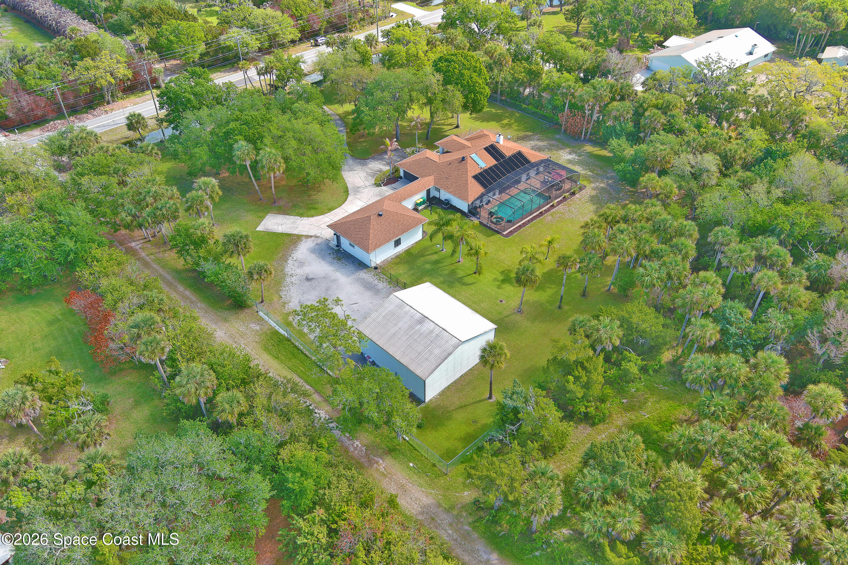 475 East Hall Road Merritt Island, FL 32953 - Photo 42 of 48 Aerial