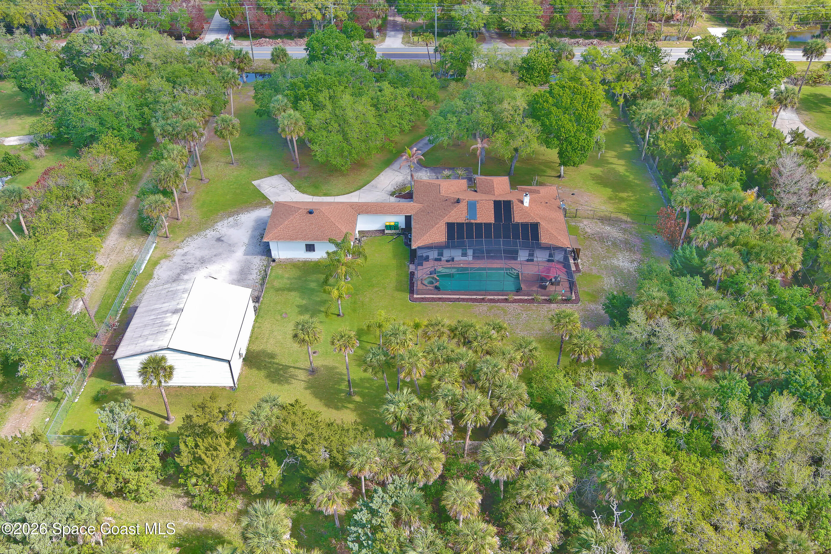 475 East Hall Road Merritt Island, FL 32953 - Photo 43 of 48 Aerial