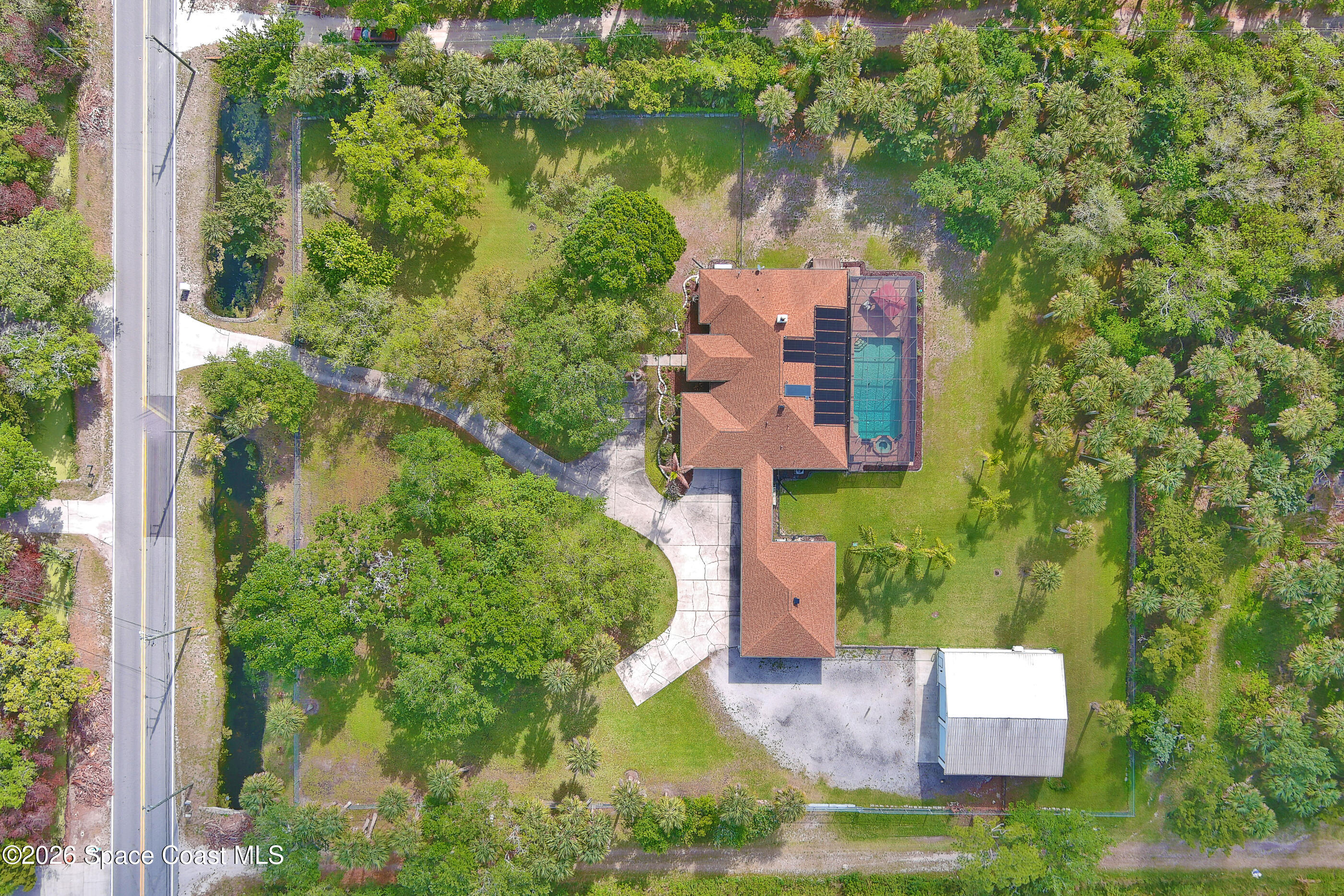 475 East Hall Road Merritt Island, FL 32953 - Photo 46 of 48 Aerial