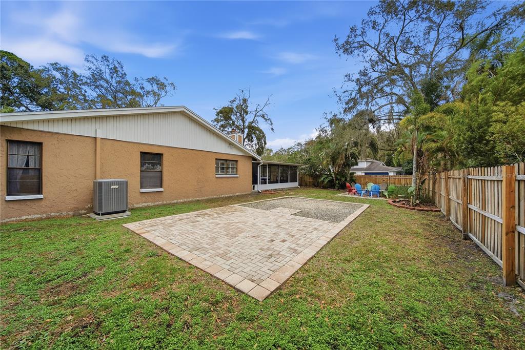 4602 Buckeye Road Tampa, FL 33624 - Photo 31 of 36 a view of a backyard of the house