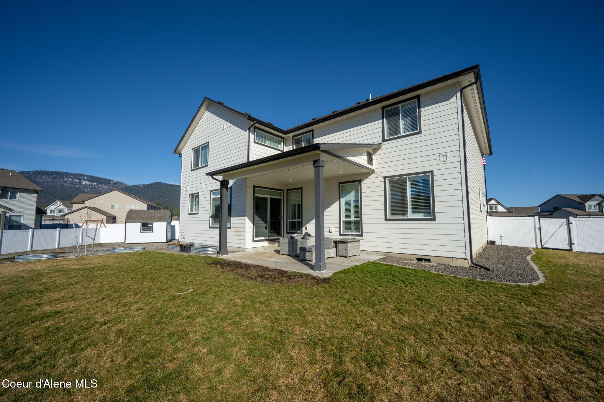 15289 North Liane Lane Rathdrum, ID 83858 - Photo 39 of 64 Back of home