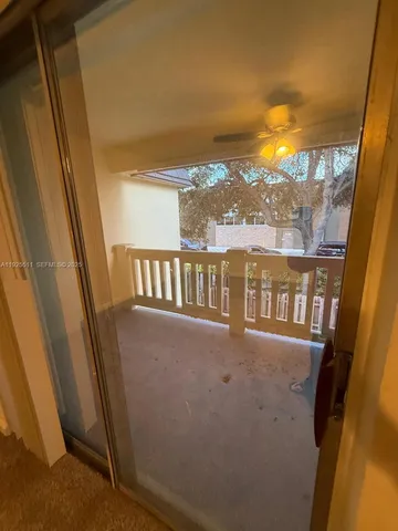 a view of an ocean from a balcony