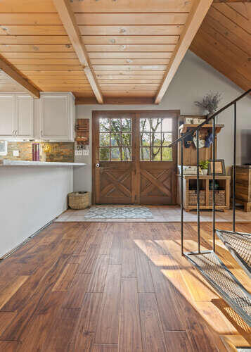 40861 Ferndale Drive Three Rivers, CA 93271 - Photo 8 of 49 an empty room with wooden floor and windows