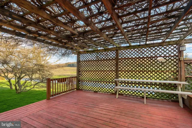 a view of a terrace view