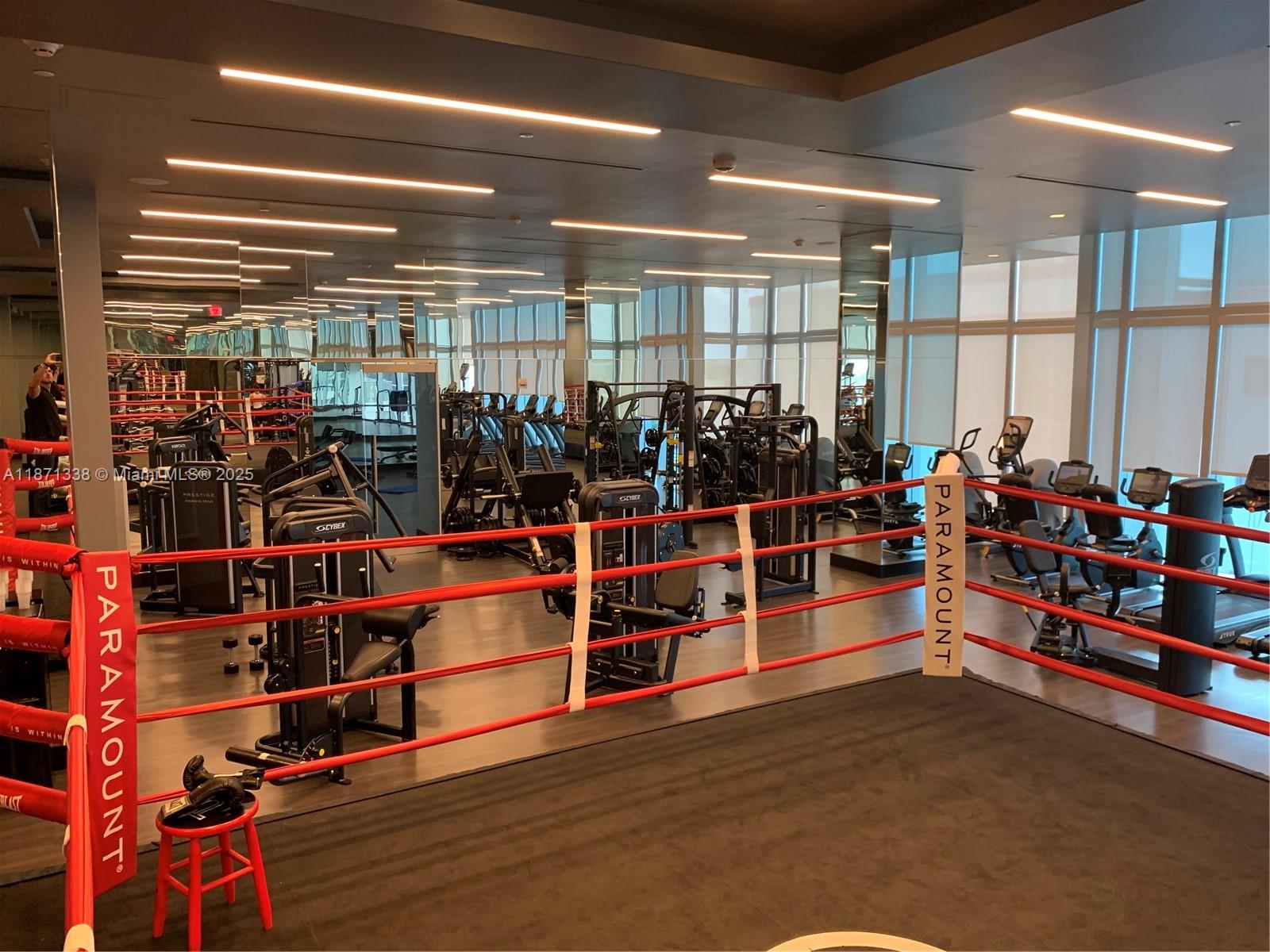 851 Northeast 1st Avenue, Unit 502 Miami, FL 33132 - Photo 29 of 48 a view of a room with racks