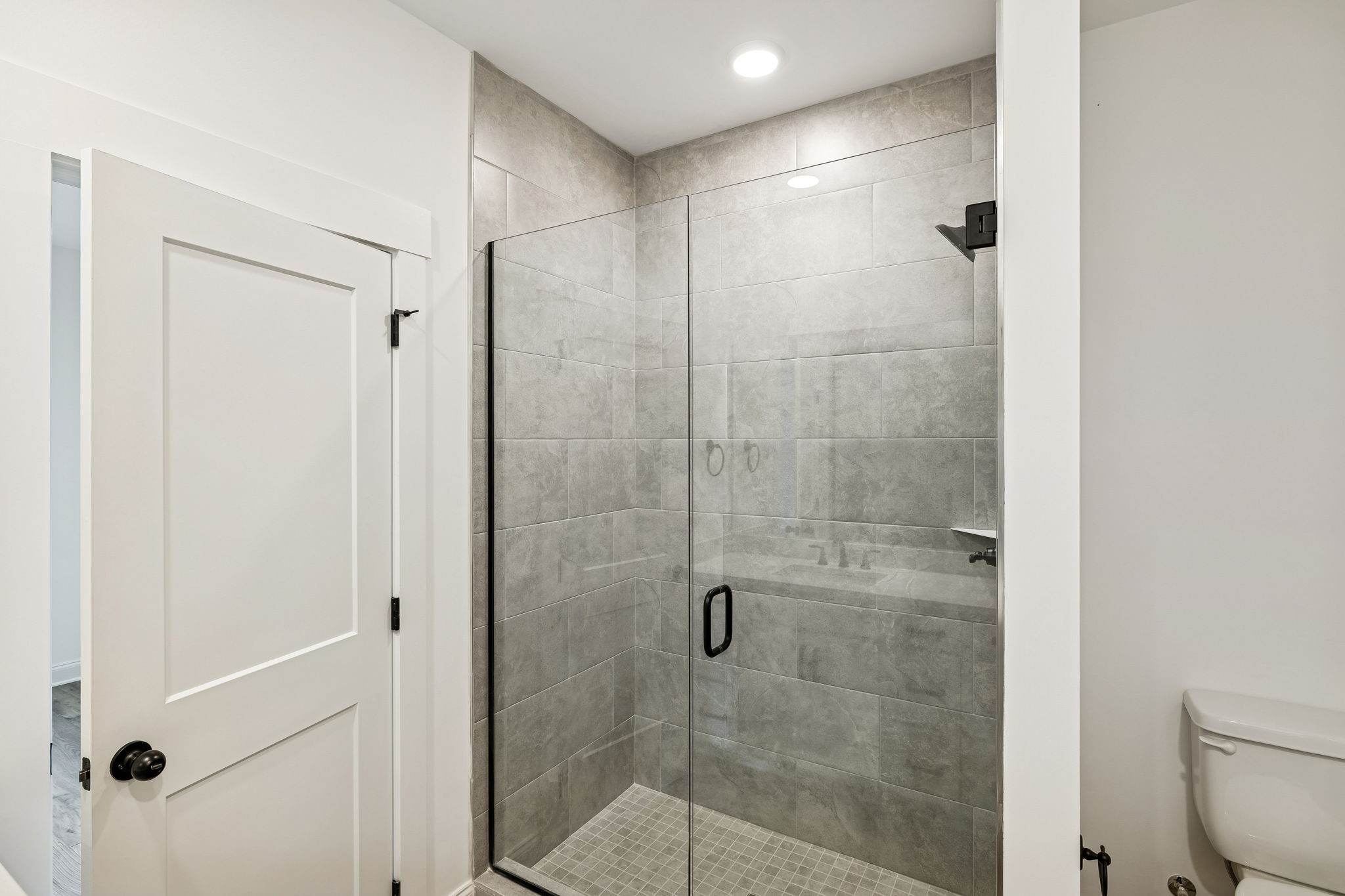 609 South Main Street Mount Pleasant, TN 38474 - Photo 26 of 37 a bathroom with a shower and toilet