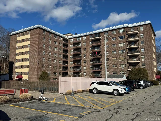 a view of street with parking