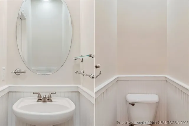 a picture of a bathroom with a shower
