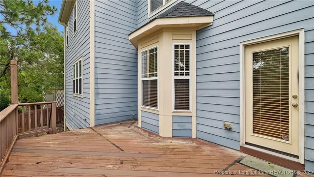 a view of a park with tree s