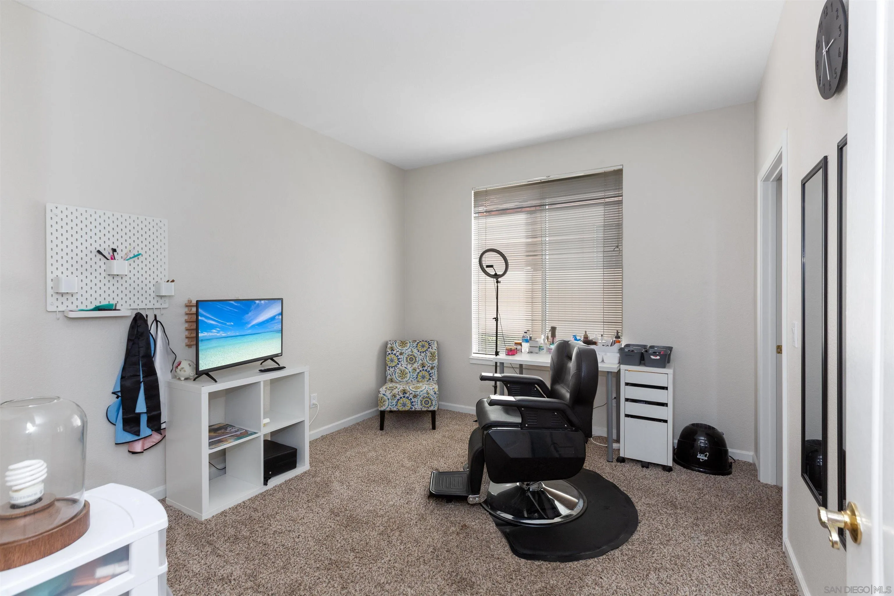 31759 Corte Rosario Temecula, CA 92592 - Photo 19 of 44 a view of a workspace with furniture and a window