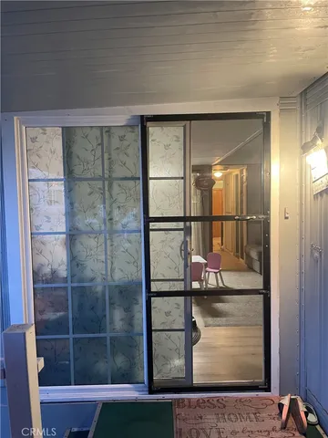 a view of a house with patio