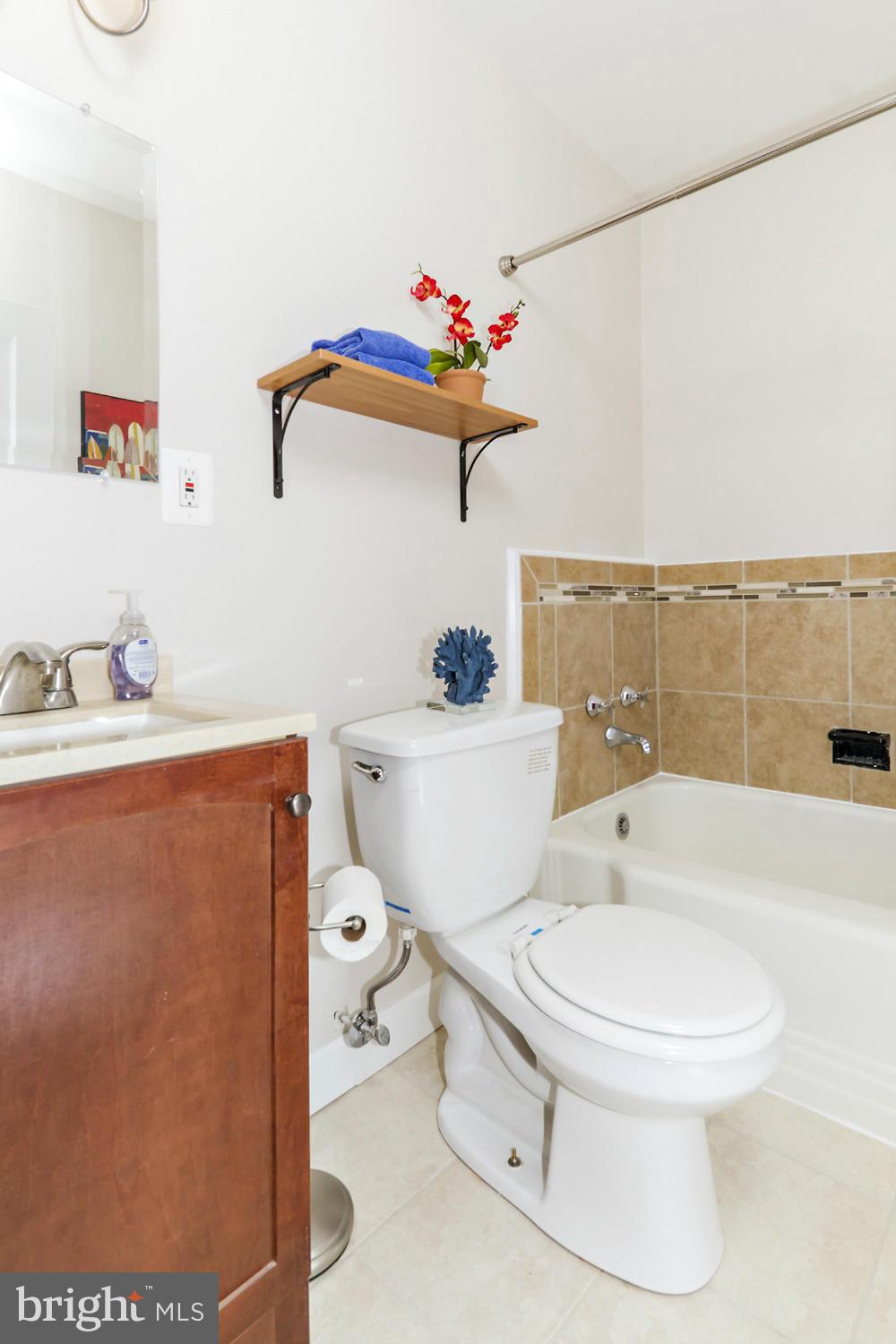 2904 Sollers Point Road Dundalk, MD 21222 - Photo 12 of 26 Full Bath on Main w/Ceramic Tile