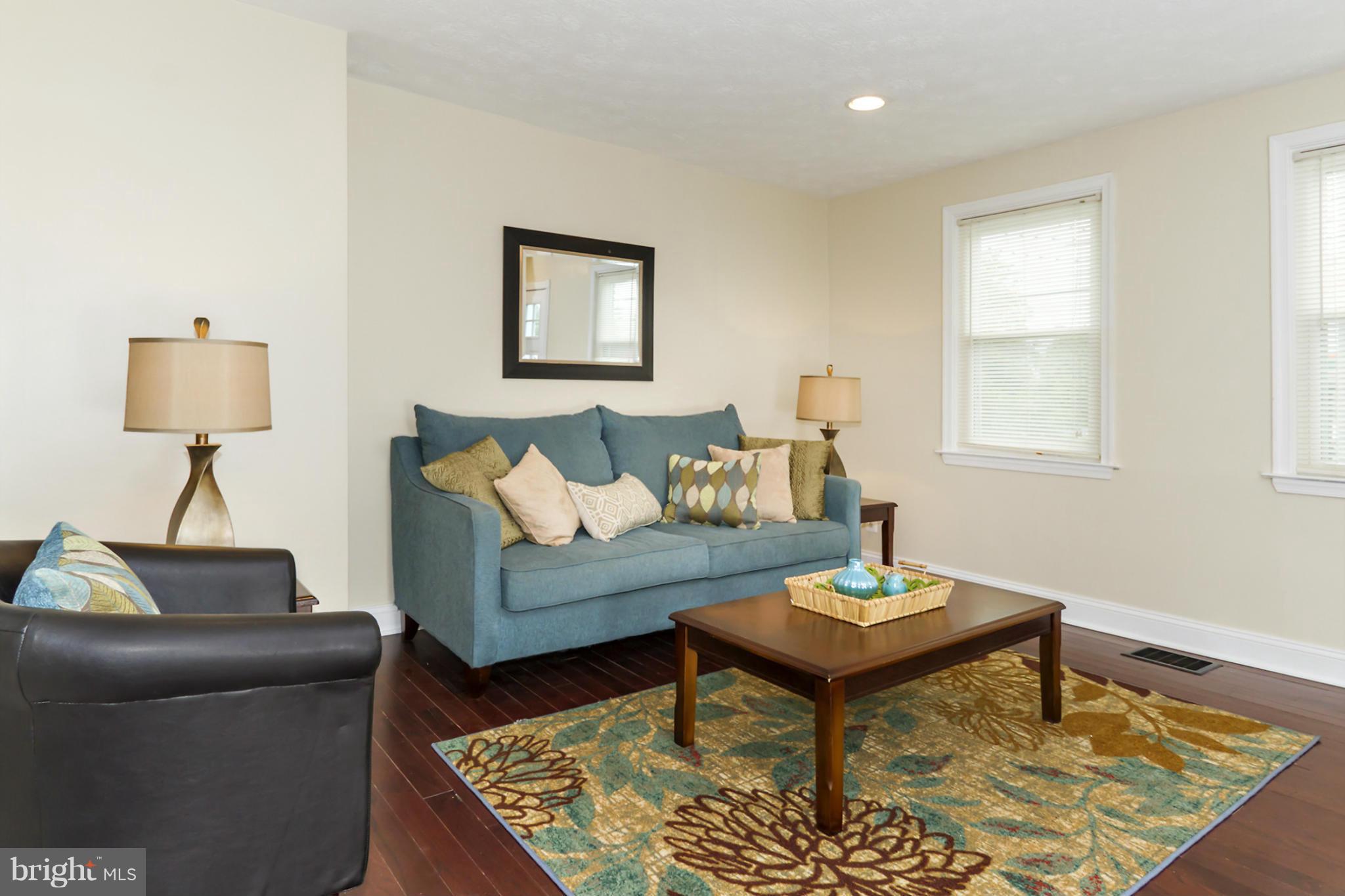 2904 Sollers Point Road Dundalk, MD 21222 - Photo 7 of 26 Living Room with Wood Floors!