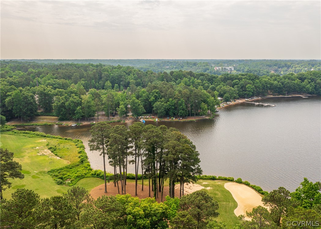 3708 Commodore Point Circle Midlothian, VA 23112 - Photo 16 of 46 a view of a lake with a yard