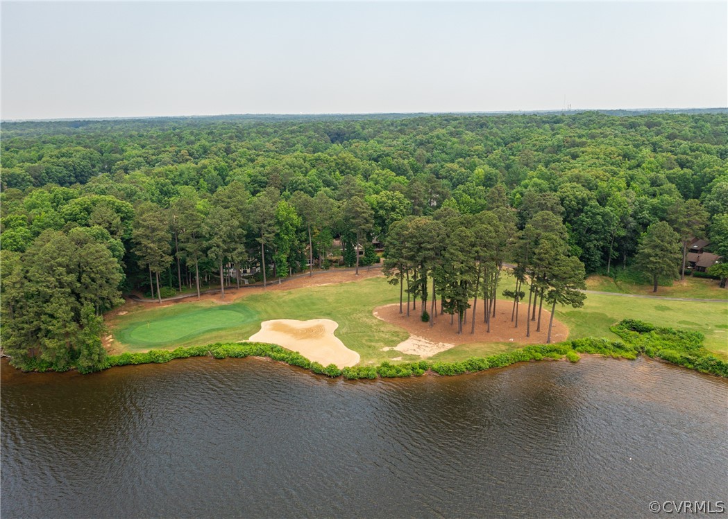 3708 Commodore Point Circle Midlothian, VA 23112 - Photo 10 of 46 a view of a lake with a yard