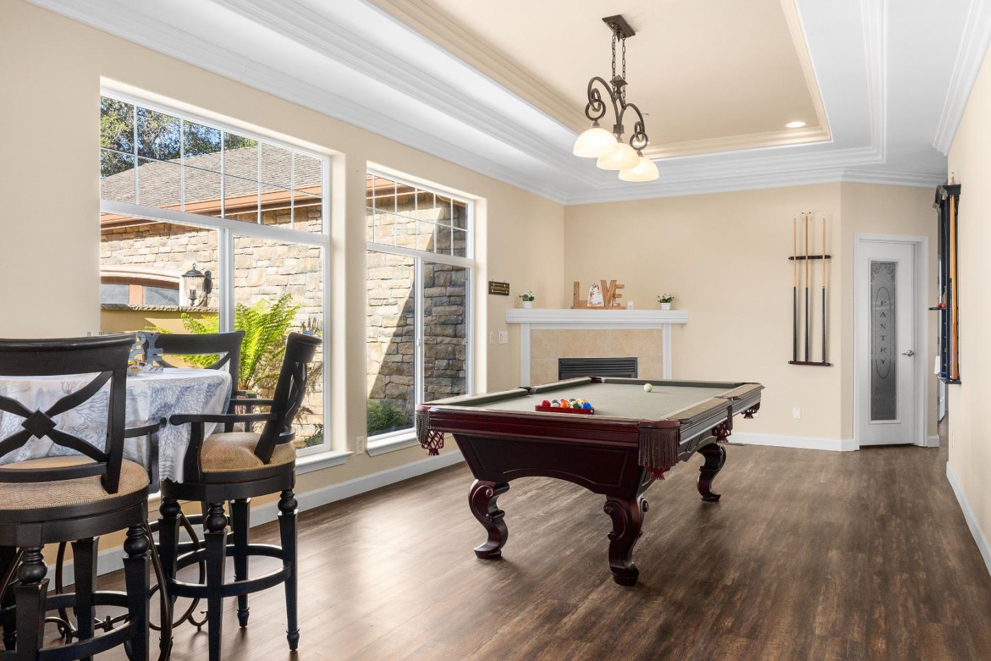 960 Smith Road Watsonville, CA 95076 - Photo 18 of 68 a view of a dining room with furniture and windows