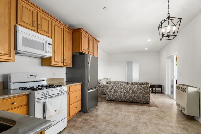 a house view with a outdoor space