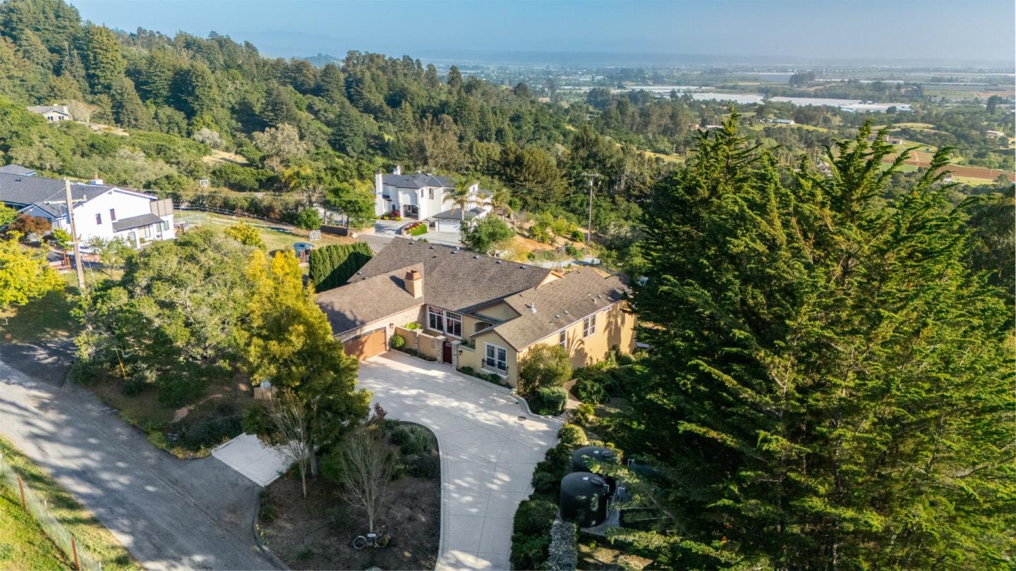 960 Smith Road Watsonville, CA 95076 - Photo 65 of 68 an aerial view of residential houses with outdoor space and trees all around