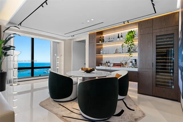 a very nice looking room with a large window