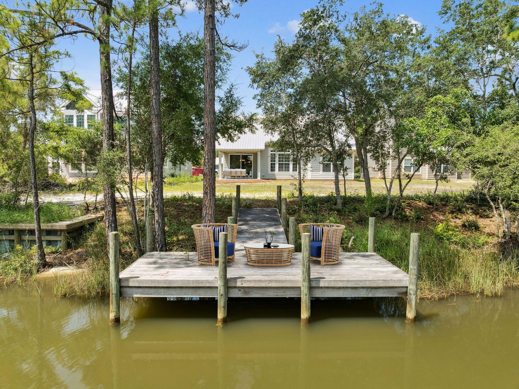 1869 West Hewett Road Santa Rosa Beach, FL 32459 - Photo 20 of 28 View from dock