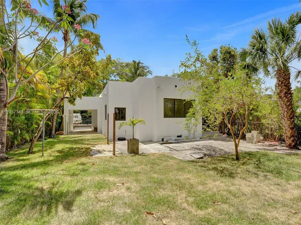 a view of swimming pool with an outdoor space