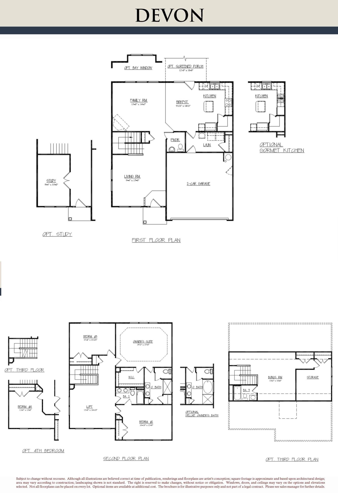 2114 Pimlico Drive Ridgeville, SC 29472 - Photo 2 of 2 Devon floor plan - MLS entry