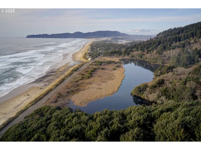 a view of lake and mountain