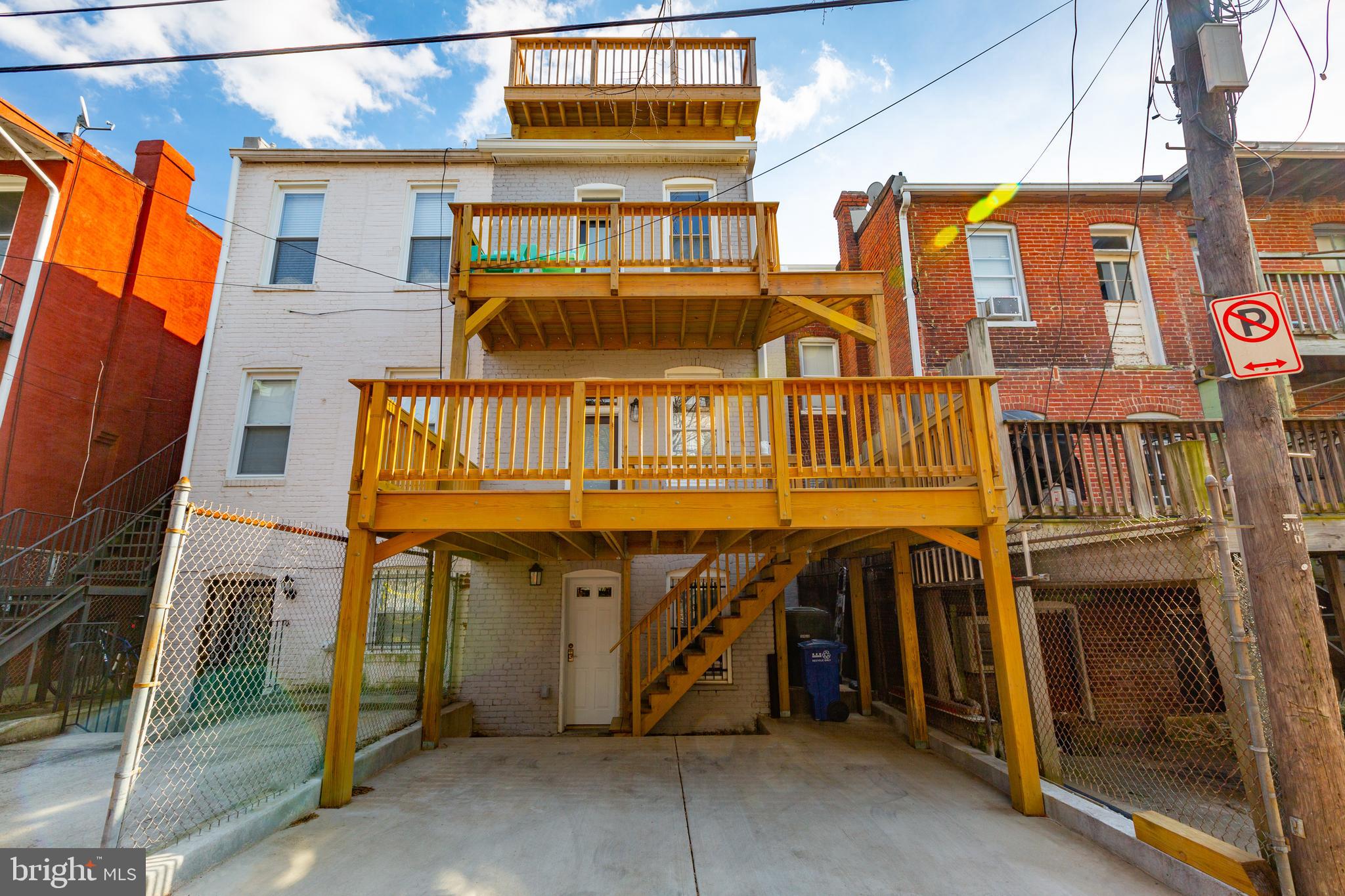 37 Rhode Island Avenue Northwest Washington, DC 20001 - Photo 54 of 62 Rear Exterior