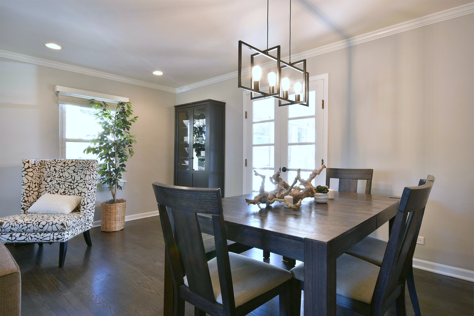 709 Spring Road Elmhurst, IL 60126 - Photo 8 of 42 a view of a dining room with furniture window and wooden floor
