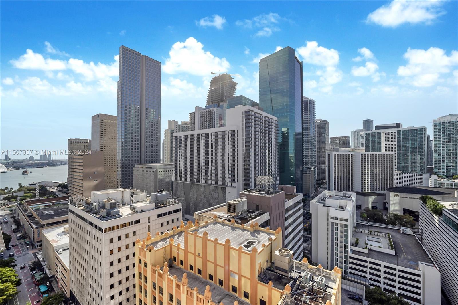 151 Southeast 1st Street, Unit 2109 Miami, FL 33131 - Photo 5 of 13 a view of a city with tall buildings