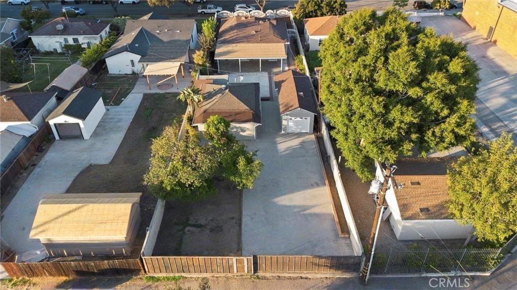 1104 Williamson Avenue Fullerton, CA 92833 - Photo 7 of 75 an aerial view of a house with garden space and sitting space