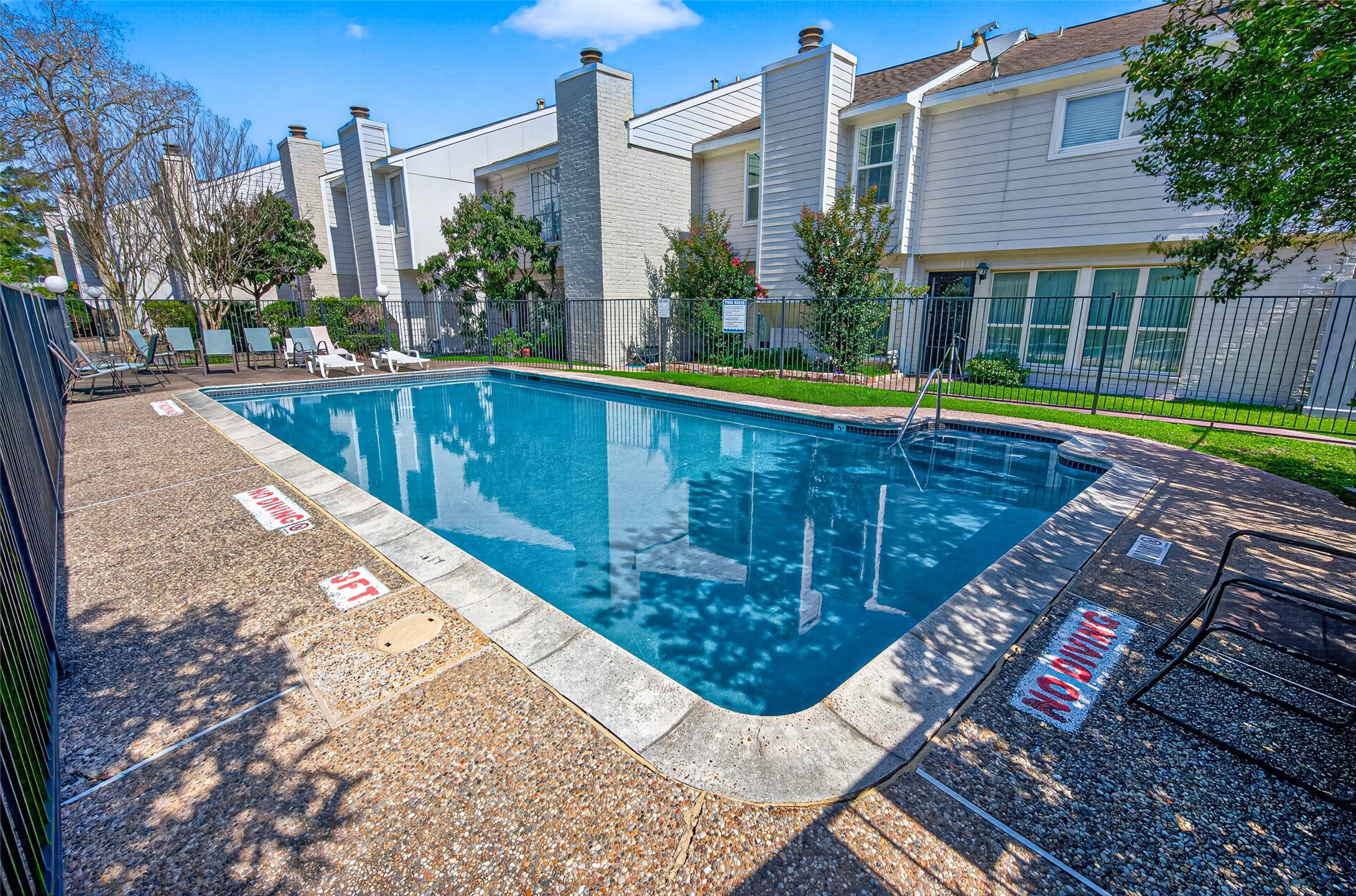 1805 Witte Road, Unit 3 Houston, TX 77080 - Photo 33 of 33 a view of swimming pool with outdoor seating