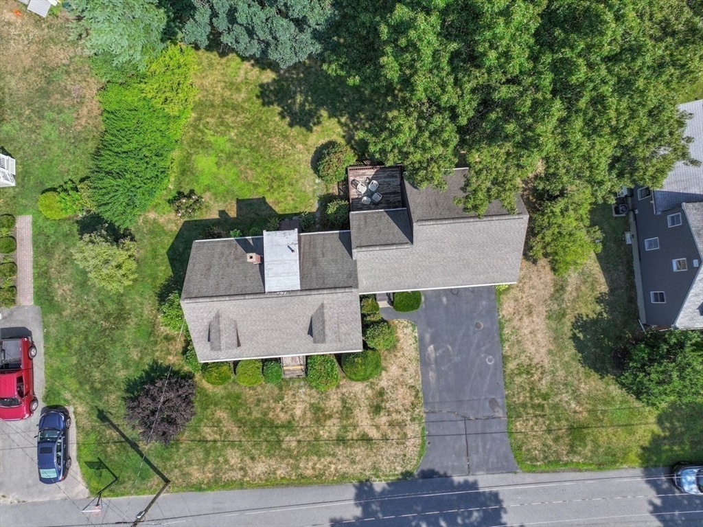 35 Walnut Road Chelmsford, MA 01824 - Photo 40 of 42 an aerial view of a house with a yard basket ball court and outdoor seating