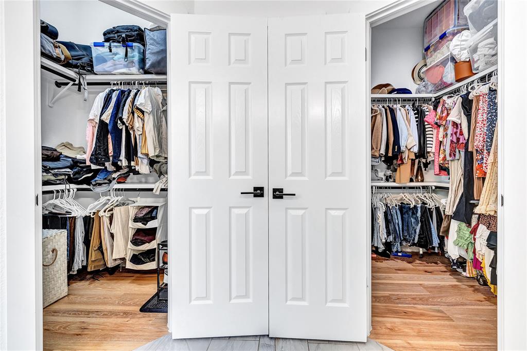 3600 Rip Ford Drive Austin, TX 78732 - Photo 24 of 32 a view of walk in closet with clothes and shoes