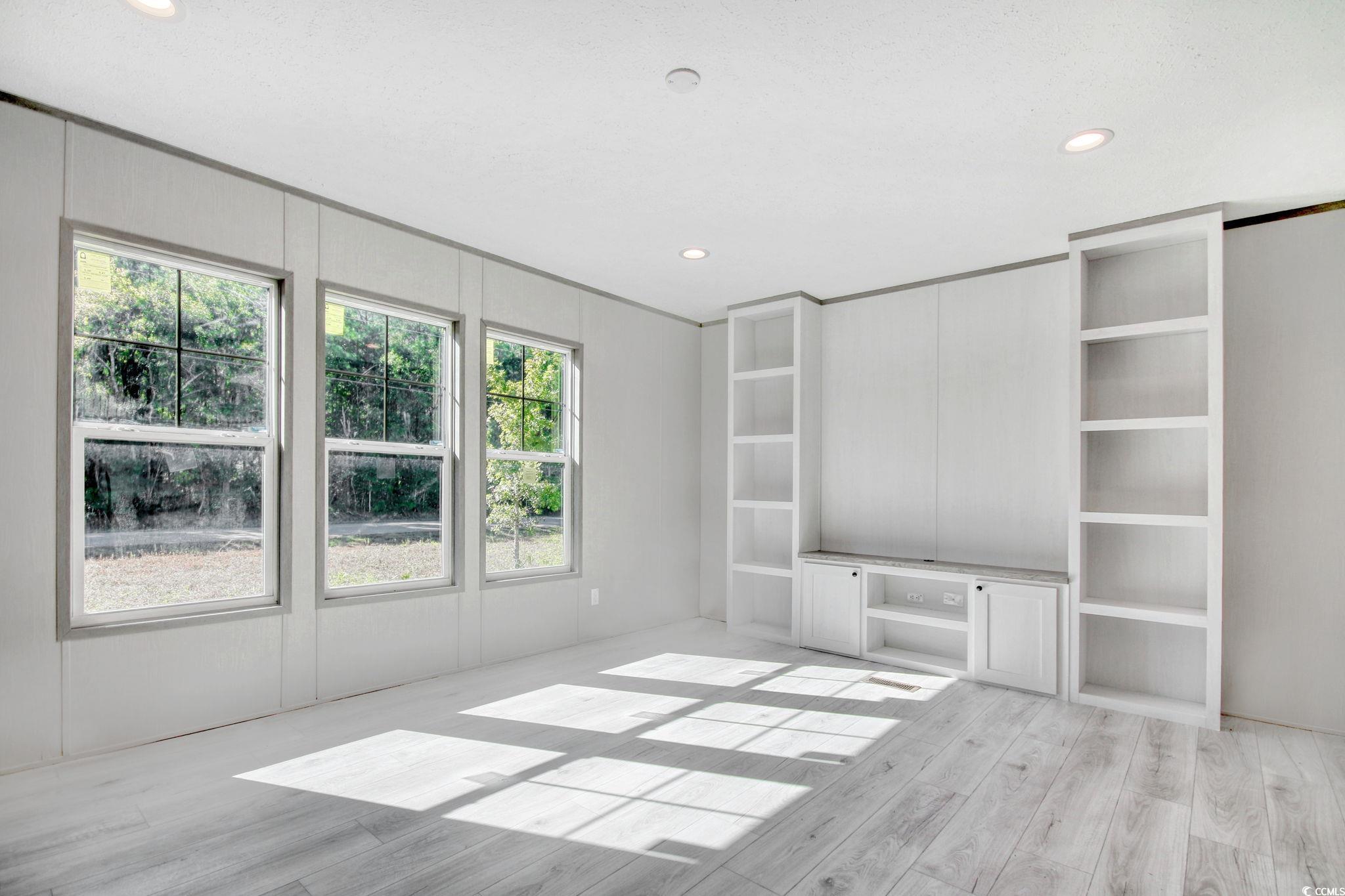 280 Samuel Road Loris, SC 29569 - Photo 25 of 29 Interior space with light hardwood / wood-style fl
