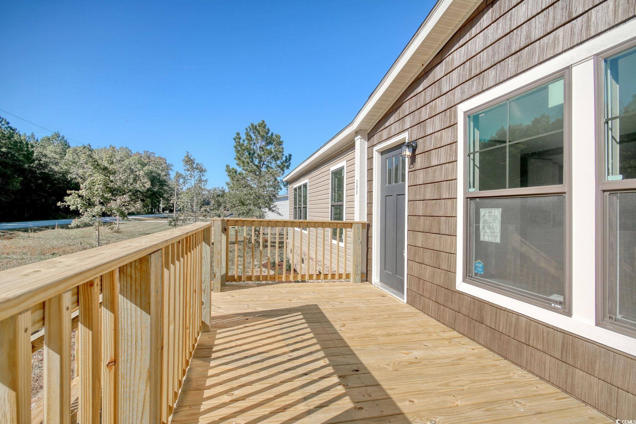 280 Samuel Road Loris, SC 29569 - Photo 4 of 29 View of wooden terrace