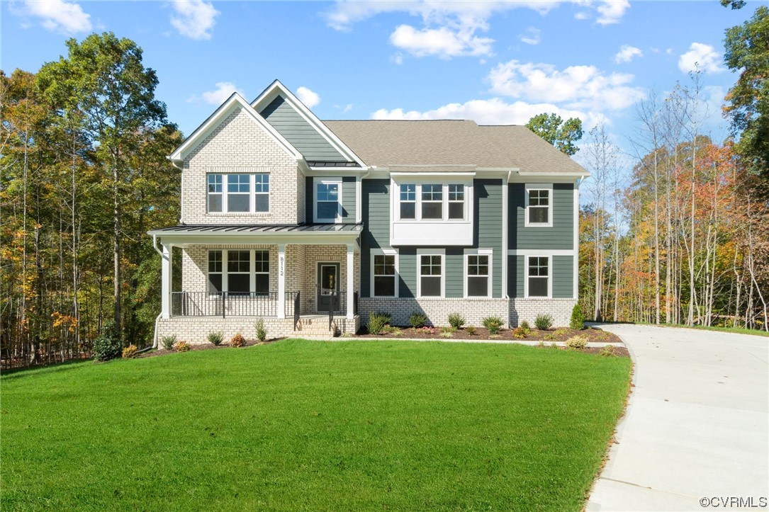 12812 Lonan Avenue Chesterfield, VA 23838 - Photo 49 of 49 a front view of a house with a yard and trees