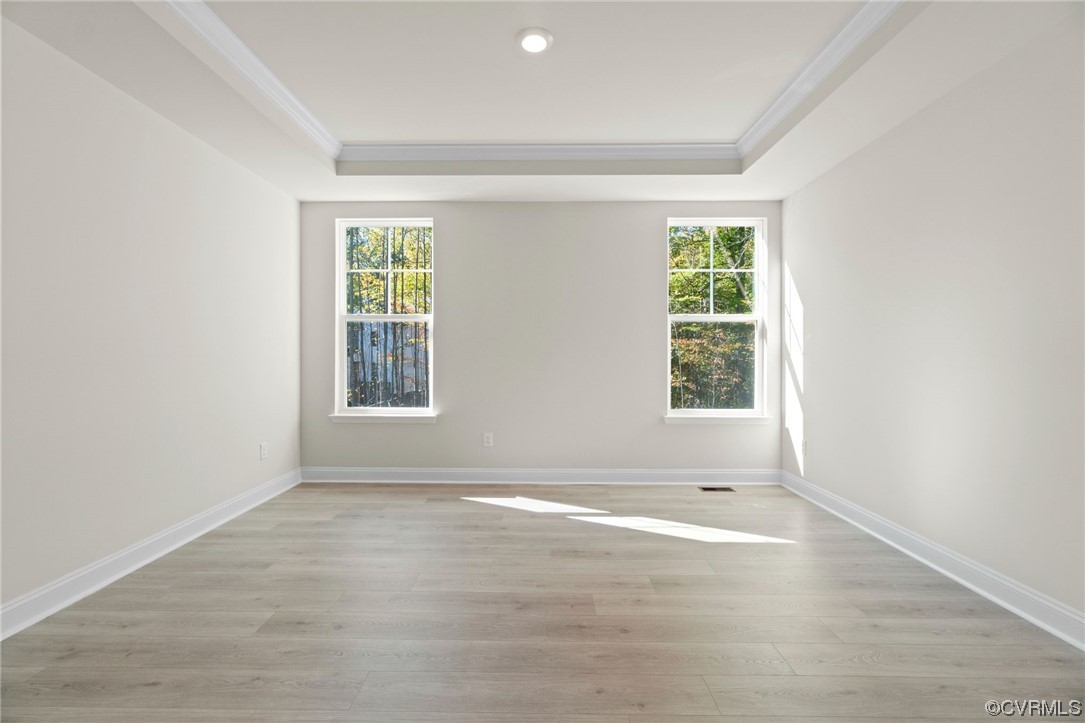 12812 Lonan Avenue Chesterfield, VA 23838 - Photo 7 of 49 an empty room with wooden floor and windows