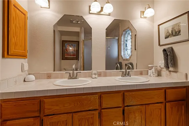 a view of living room with wooden floor
