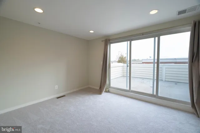 a view of room with window