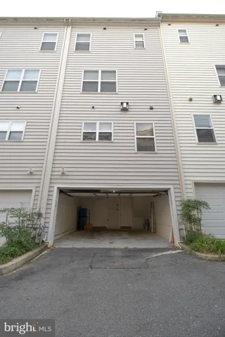 a view of a terrace with a bench